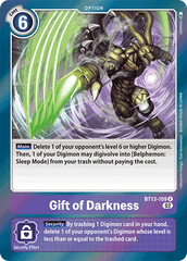 Don des Tenebres - BT13-109 - R // BT13 – Contre le Chevalier Royal // BT13 - Versus Royal Knight